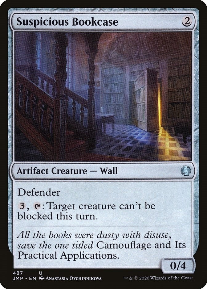 Image for Suspicious Bookcase (487) [Jumpstart] - Magic: The Gathering
