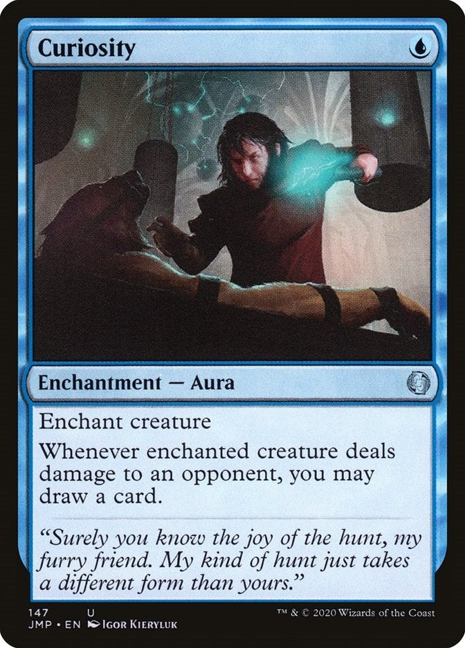Image for Curiosity (147) [Jumpstart] - Magic: The Gathering
