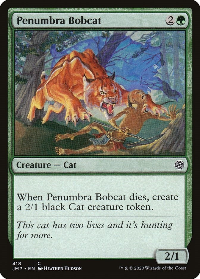 Image for Penumbra Bobcat (418) [Jumpstart] - Magic: The Gathering