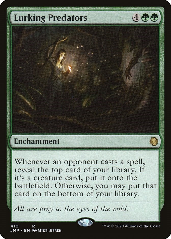 Image for Lurking Predators (410) [Jumpstart] - Magic: The Gathering