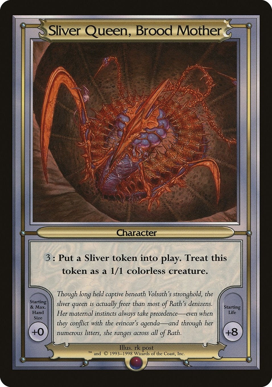 Image for Sliver Queen, Brood Mother (Oversize) [Vanguard] - Magic: The Gathering
