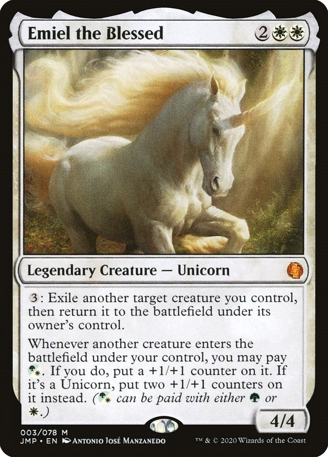 Image for Emiel the Blessed (3) [Jumpstart] - Magic: The Gathering
