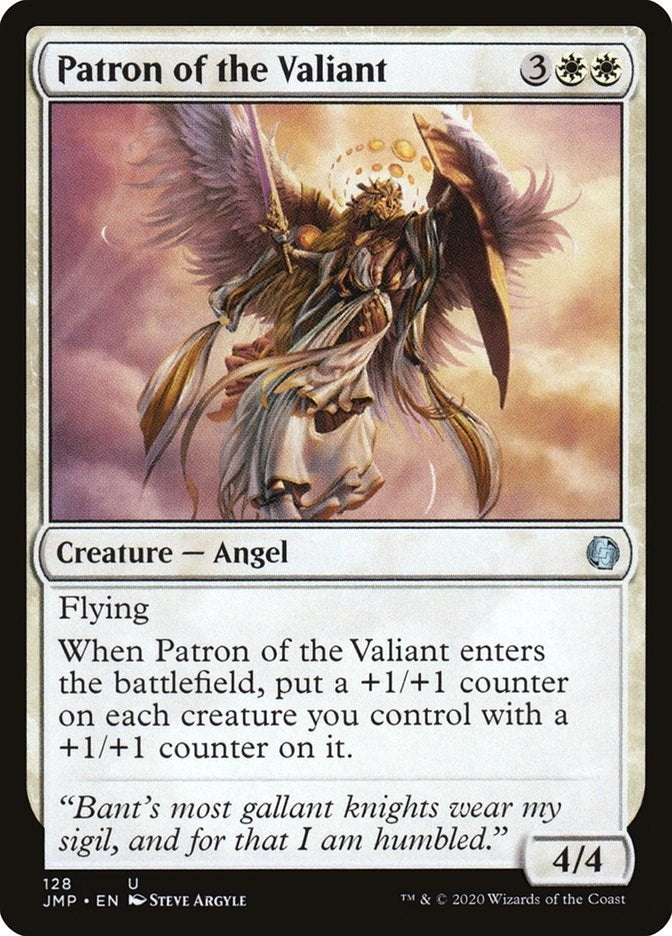 Image for Patron of the Valiant (128) [Jumpstart] - Magic: The Gathering
