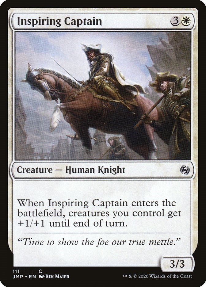 Image for Inspiring Captain (111) [Jumpstart] - Magic: The Gathering
