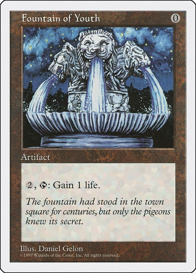Image for Fountain of Youth [Fifth Edition] - Magic: The Gathering