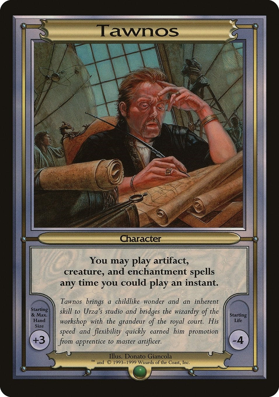 Image for Tawnos (Oversize) [Vanguard] - Magic: The Gathering