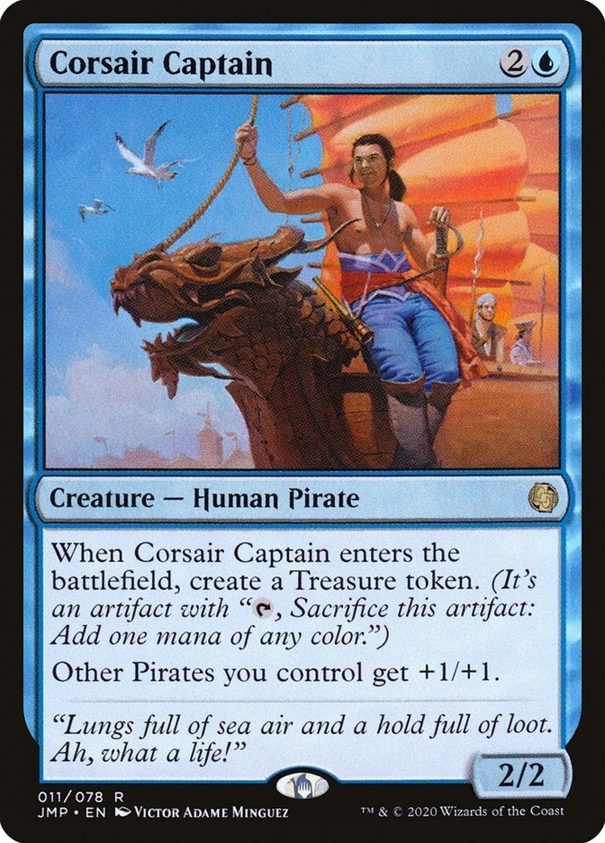 Image for Corsair Captain (11) [Jumpstart] - Magic: The Gathering