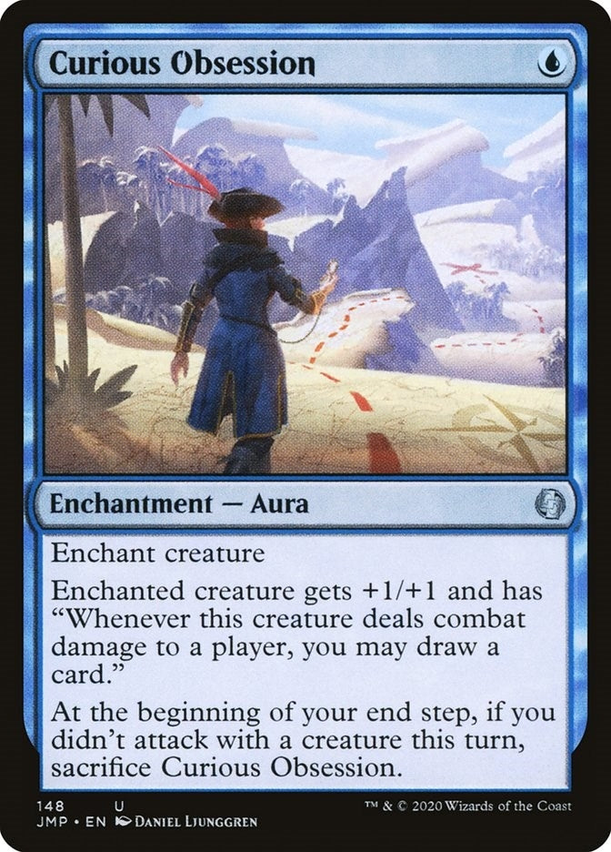 Image for Curious Obsession (148) [Jumpstart] - Magic: The Gathering