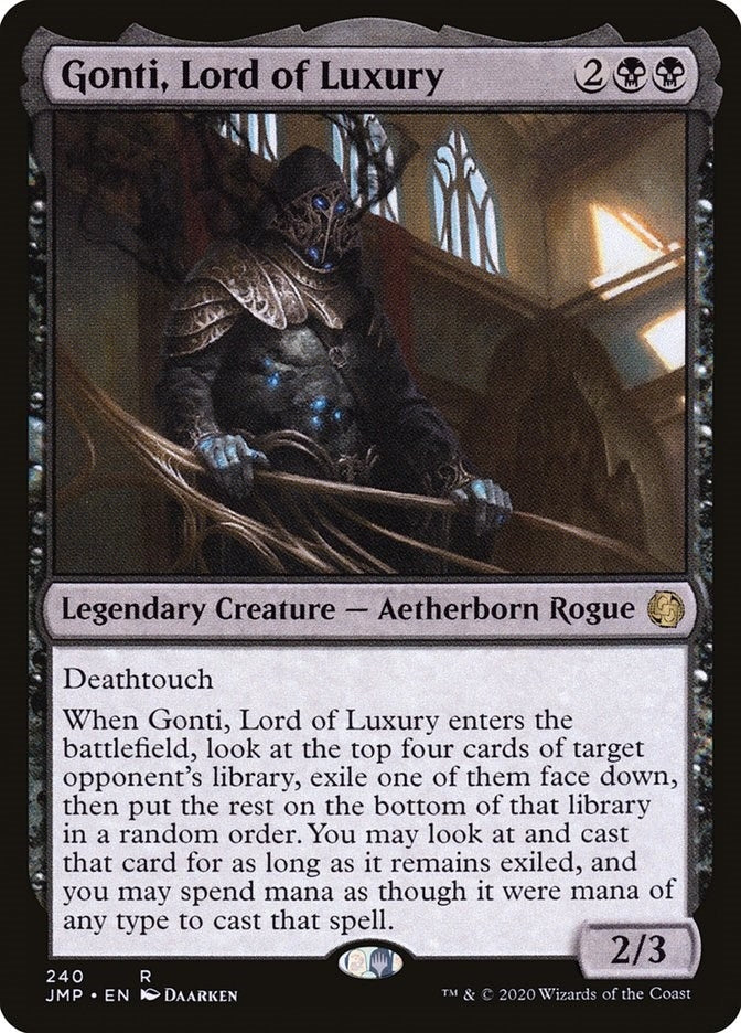 Image for Gonti, Lord of Luxury (240) [Jumpstart] - Magic: The Gathering