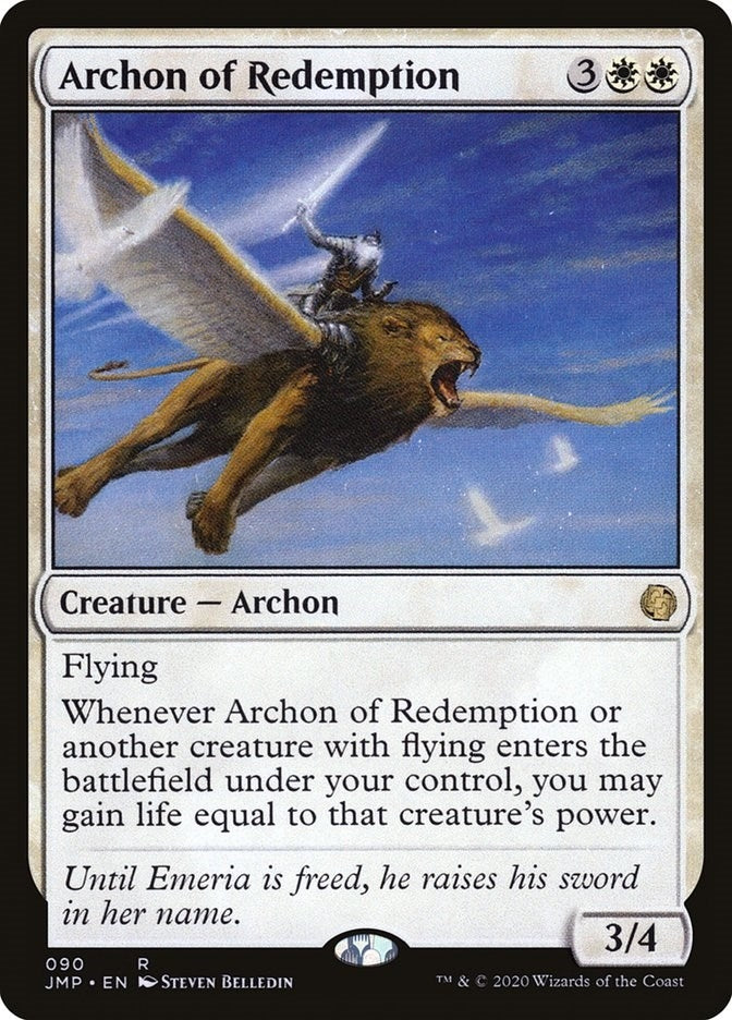 Image for Archon of Redemption (90) [Jumpstart] - Magic: The Gathering