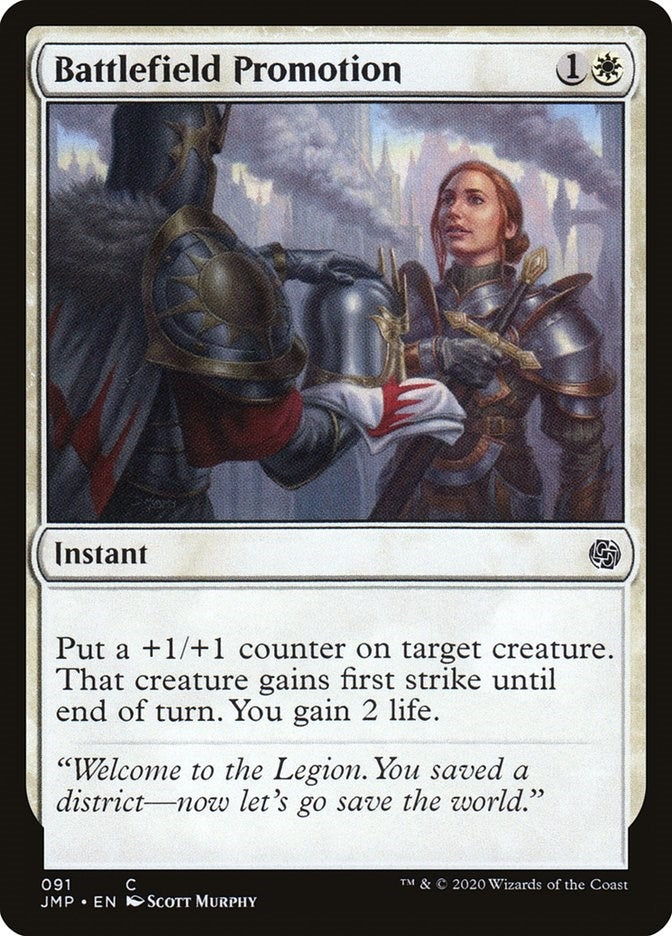 Image for Battlefield Promotion (91) [Jumpstart] - Magic: The Gathering