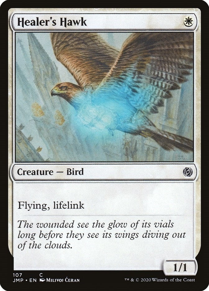 Image for Healer's Hawk (107) [Jumpstart] - Magic: The Gathering