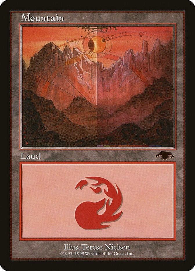 Image for Mountain - Guru (3) [Guru Lands] - Magic: The Gathering