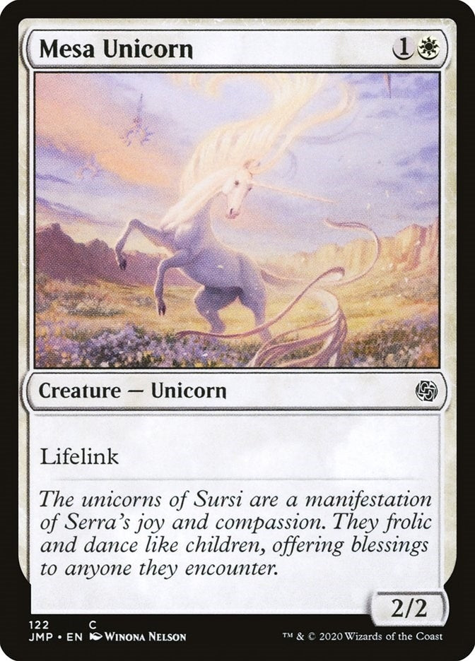 Image for Mesa Unicorn (122) [Jumpstart] - Magic: The Gathering