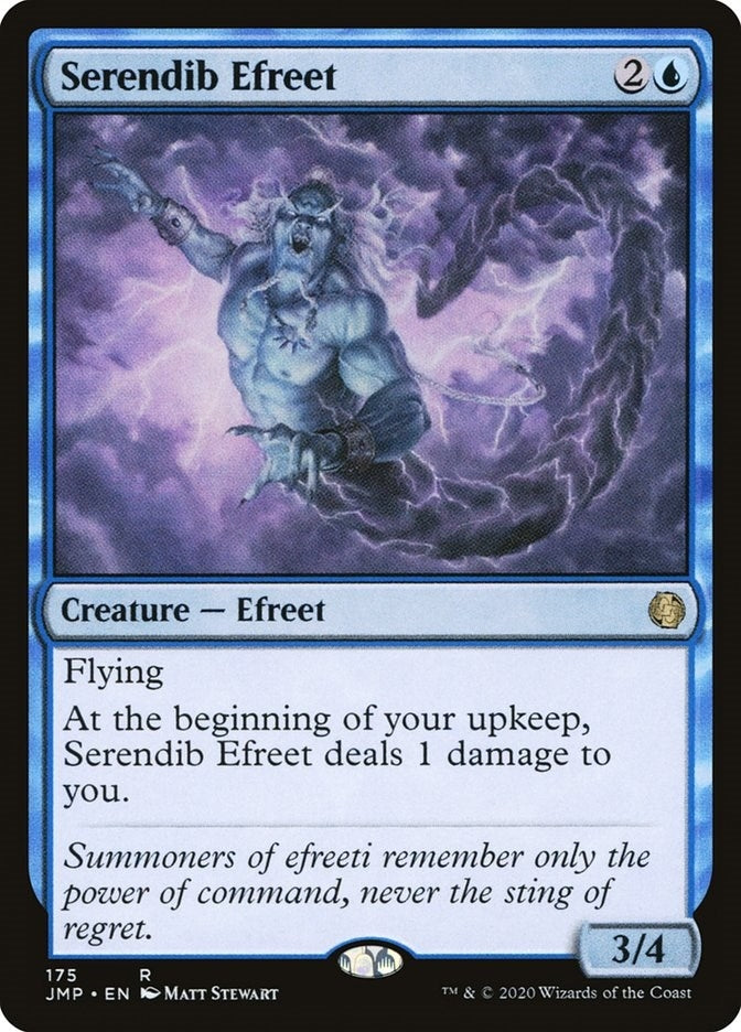 Image for Serendib Efreet (175) [Jumpstart] - Magic: The Gathering