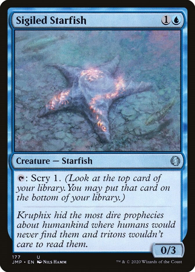 Image for Sigiled Starfish (177) [Jumpstart] - Magic: The Gathering