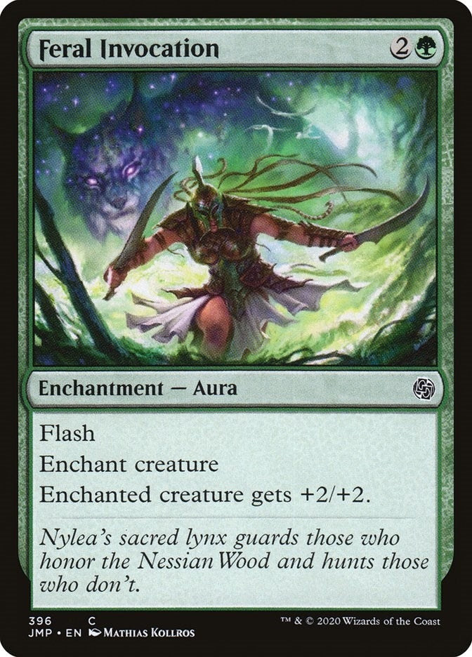 Image for Feral Invocation (396) [Jumpstart] - Magic: The Gathering