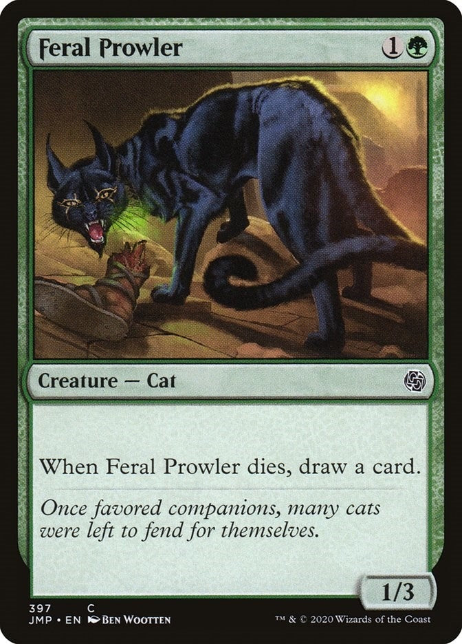Image for Feral Prowler (397) [Jumpstart] - Magic: The Gathering