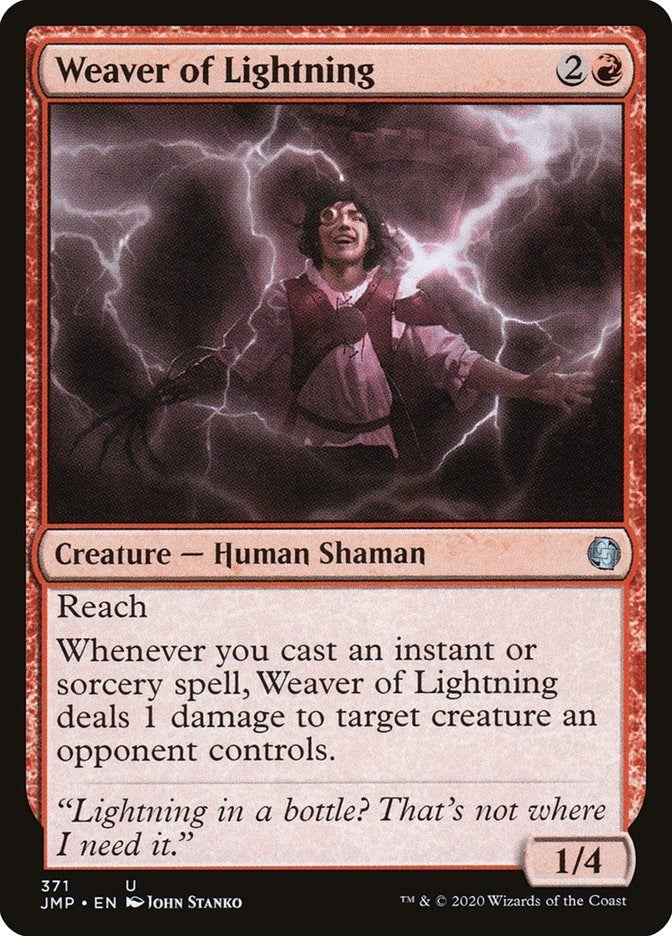 Image for Weaver of Lightning (371) [Jumpstart] - Magic: The Gathering