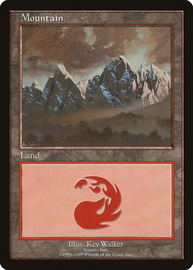 Image for Mountain - Vesuvio (3) [European Lands] - Magic: The Gathering