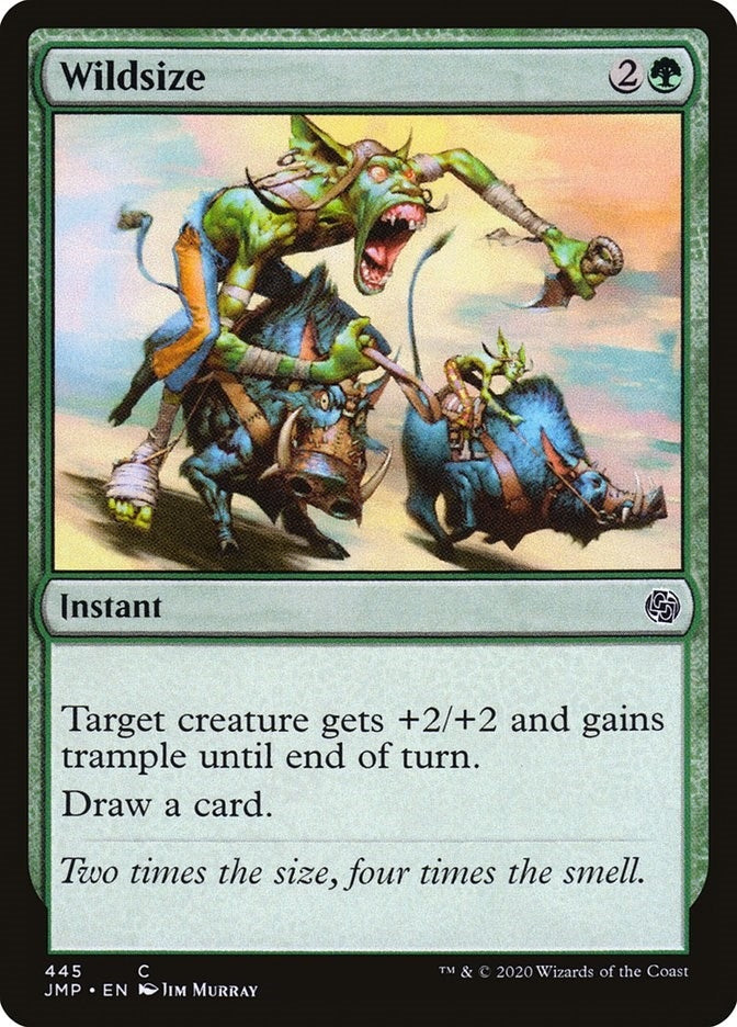 Image for Wildsize (445) [Jumpstart] - Magic: The Gathering