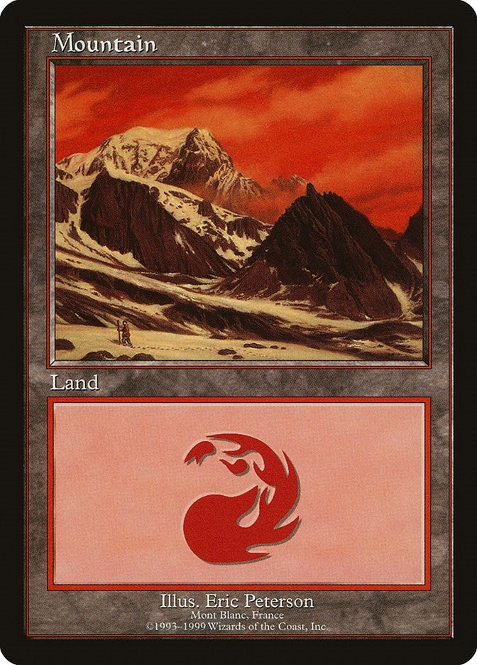 Image for Mountain - Mont Blanc (13) [European Lands] - Magic: The Gathering
