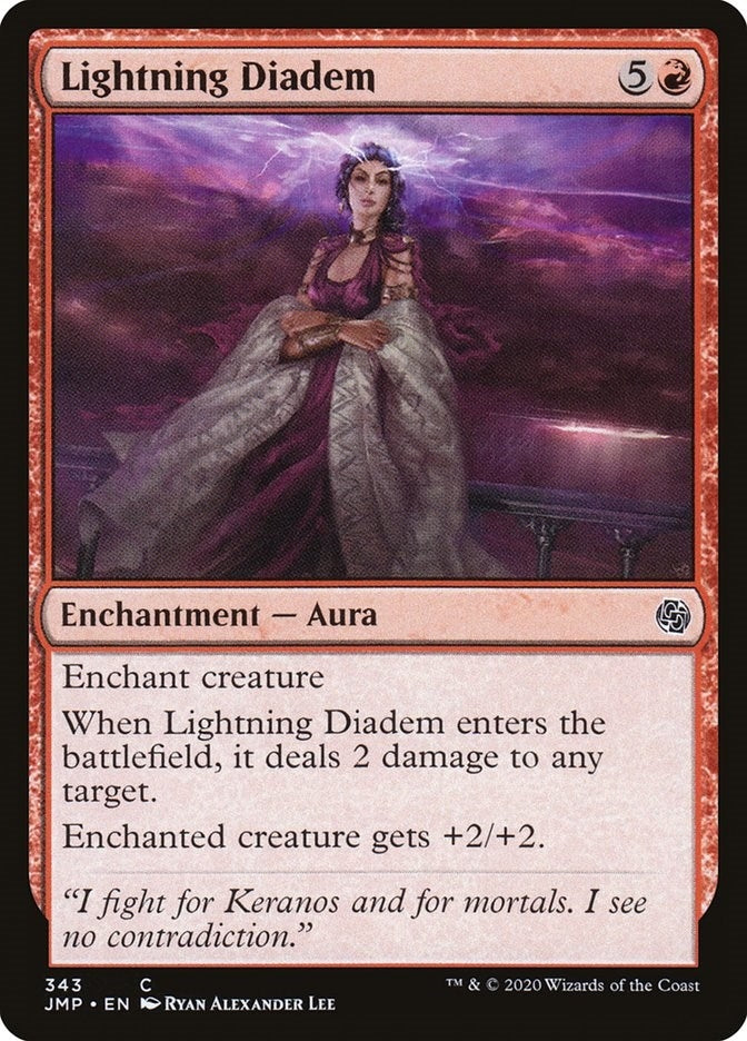Image for Lightning Diadem (343) [Jumpstart] - Magic: The Gathering