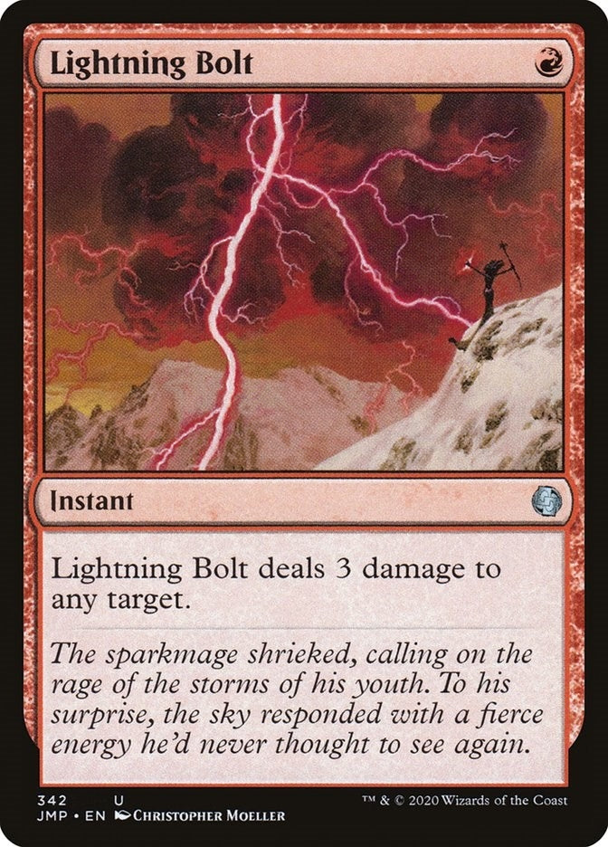 Image for Lightning Bolt (342) [Jumpstart] - Magic: The Gathering