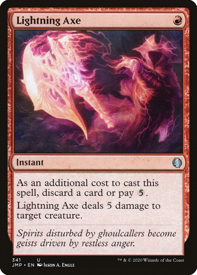 Image for Lightning Axe (341) [Jumpstart] - Magic: The Gathering