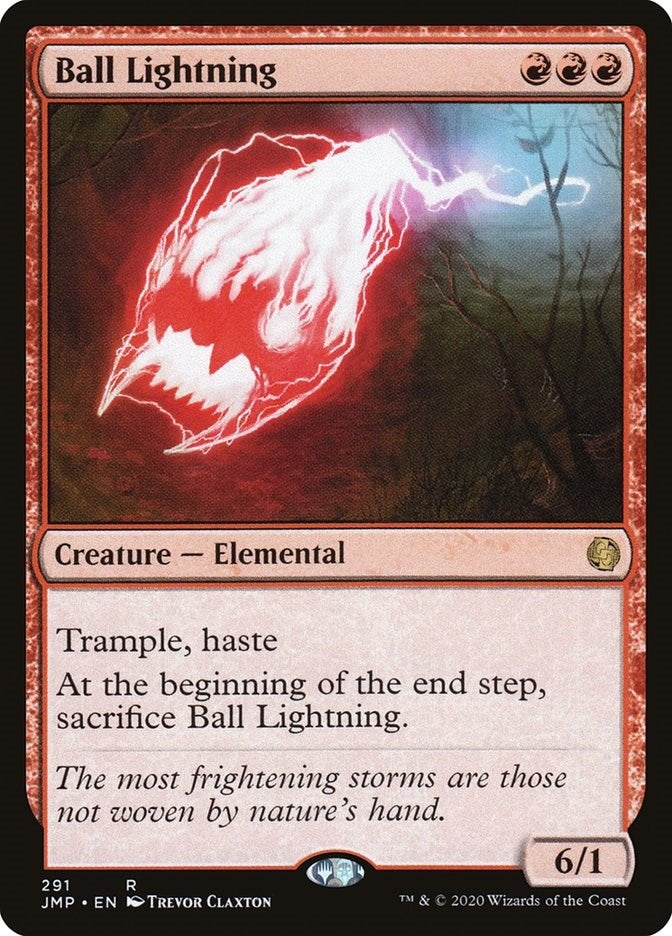 Image for Ball Lightning (291) [Jumpstart] - Magic: The Gathering