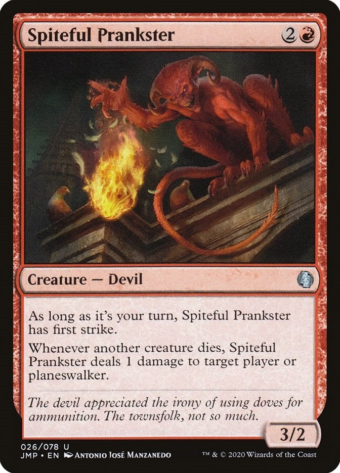 Image for Spiteful Prankster (26) [Jumpstart] - Magic: The Gathering