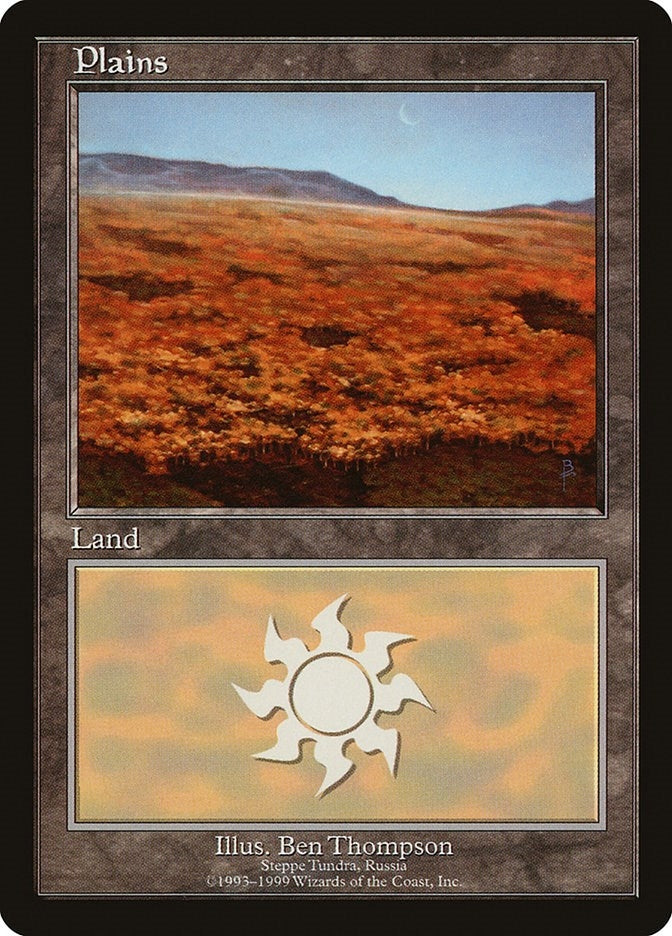Image for Plains - Steppe Tundra (14) [European Lands] - Magic: The Gathering