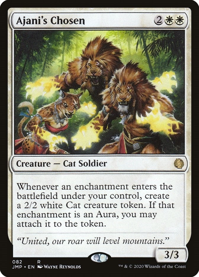 Image for Ajani's Chosen (82) [Jumpstart] - Magic: The Gathering