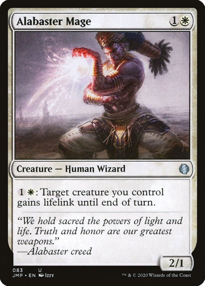 Image for Alabaster Mage (83) [Jumpstart] - Magic: The Gathering
