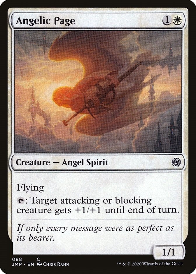 Image for Angelic Page (88) [Jumpstart] - Magic: The Gathering