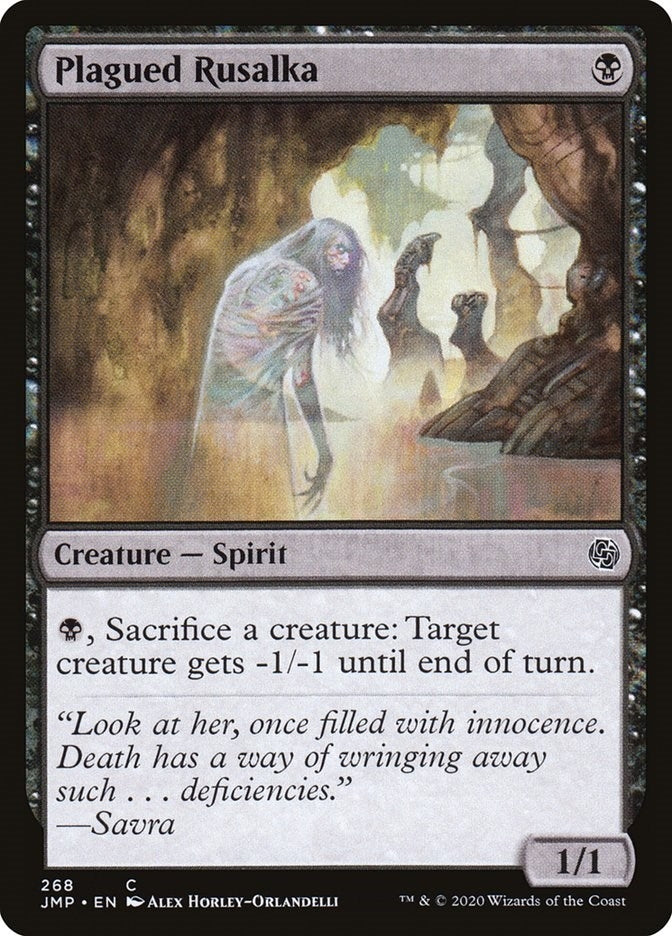 Image for Plagued Rusalka (268) [Jumpstart] - Magic: The Gathering