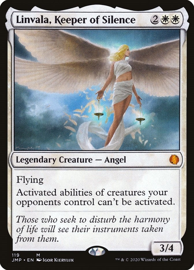 Image for Linvala, Keeper of Silence (119) [Jumpstart] - Magic: The Gathering