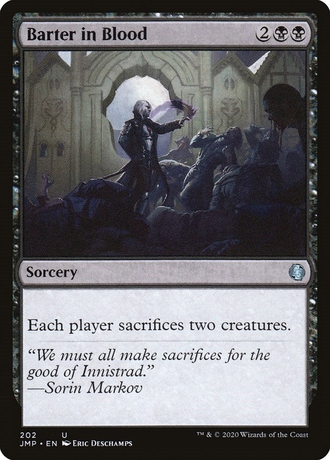 Image for Barter in Blood (202) [Jumpstart] - Magic: The Gathering