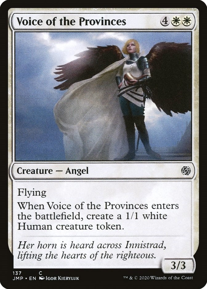 Image for Voice of the Provinces (137) [Jumpstart] - Magic: The Gathering