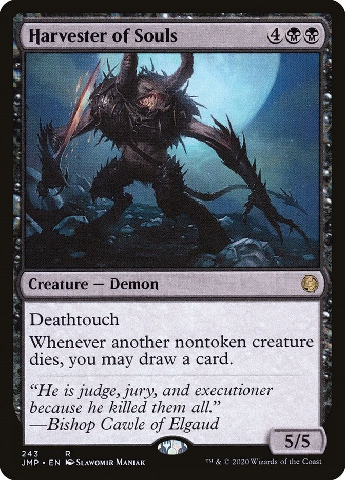 Image for Harvester of Souls (243) [Jumpstart] - Magic: The Gathering