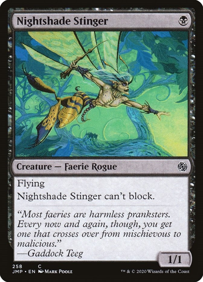 Image for Nightshade Stinger (258) [Jumpstart] - Magic: The Gathering