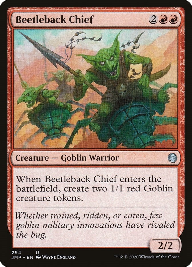 Image for Beetleback Chief (294) [Jumpstart] - Magic: The Gathering