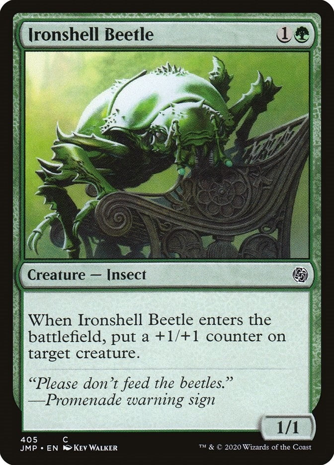 Image for Ironshell Beetle (405) [Jumpstart] - Magic: The Gathering