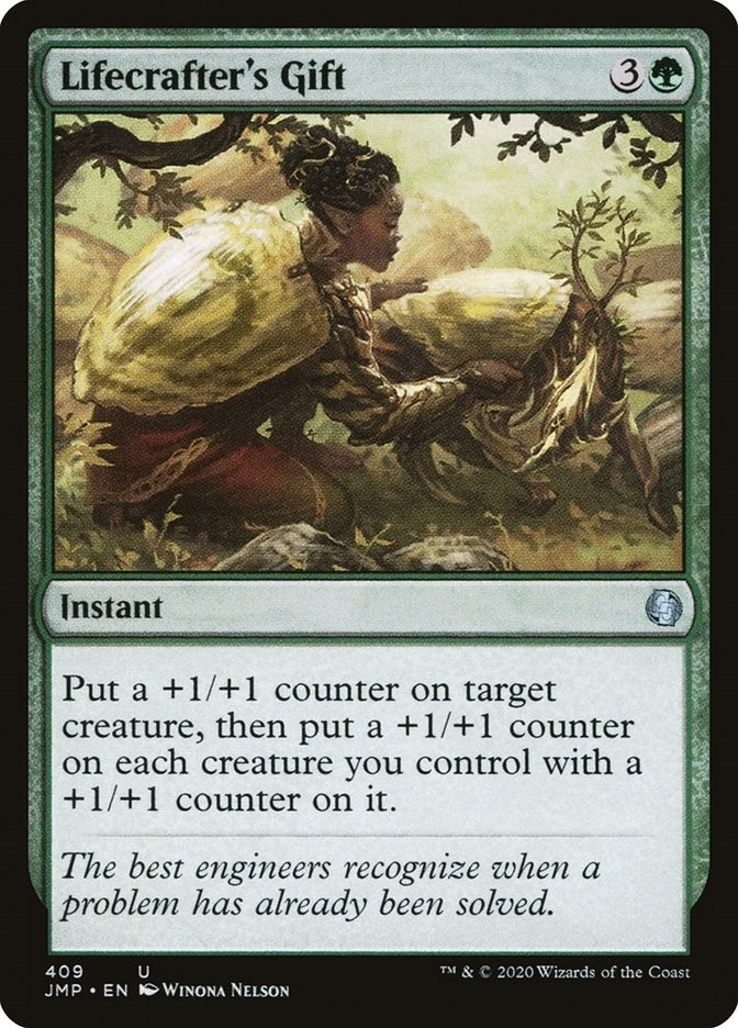 Image for Lifecrafter's Gift (409) [Jumpstart] - Magic: The Gathering