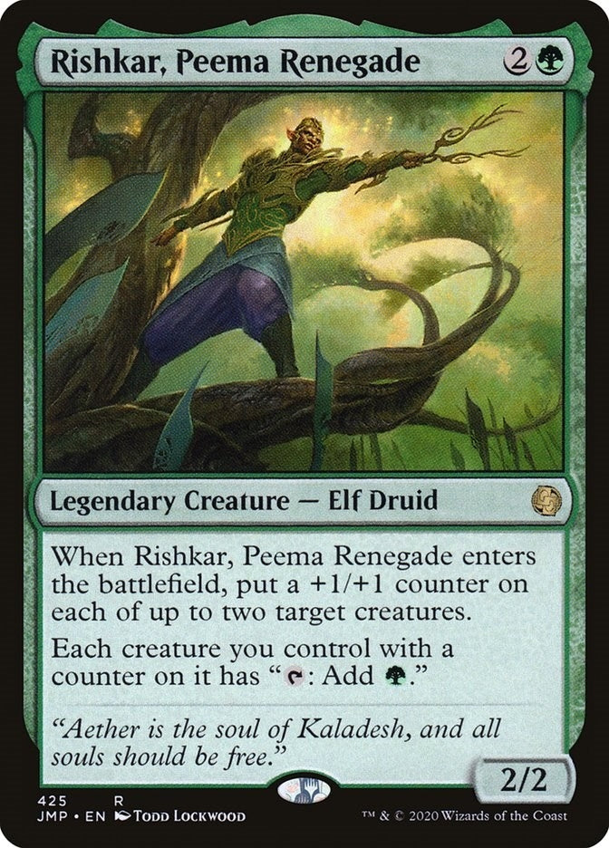 Image for Rishkar, Peema Renegade (425) [Jumpstart] - Magic: The Gathering