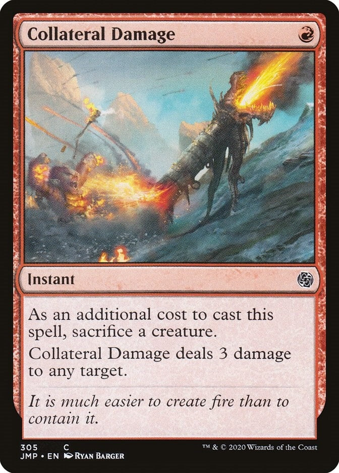 Image for Collateral Damage (305) [Jumpstart] - Magic: The Gathering