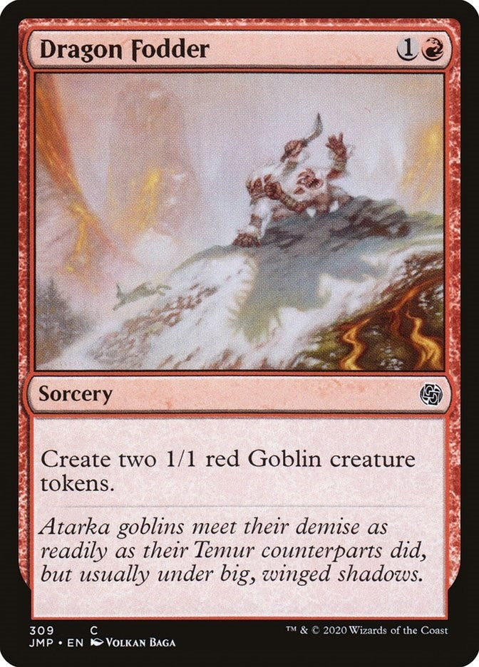 Image for Dragon Fodder (309) [Jumpstart] - Magic: The Gathering