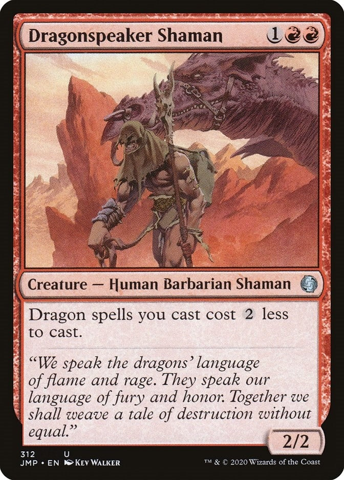 Image for Dragonspeaker Shaman (312) [Jumpstart] - Magic: The Gathering