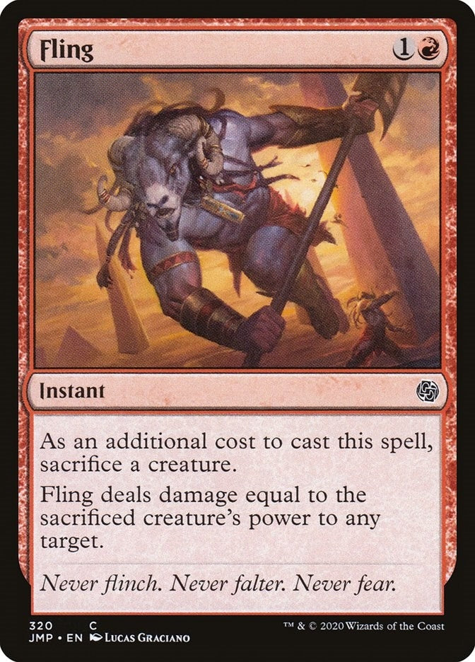 Image for Fling (320) [Jumpstart] - Magic: The Gathering