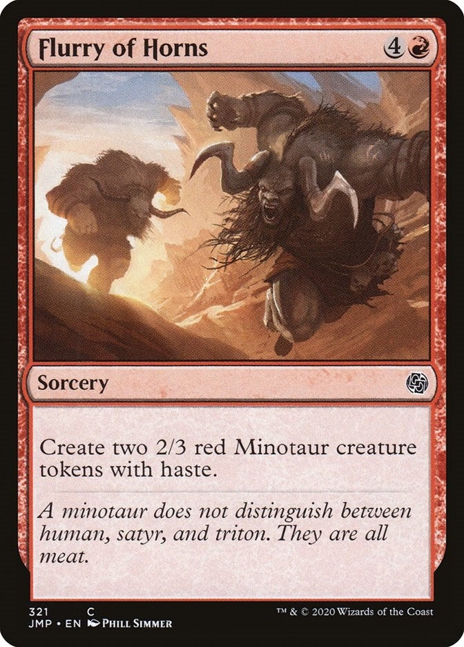 Image for Flurry of Horns (321) [Jumpstart] - Magic: The Gathering